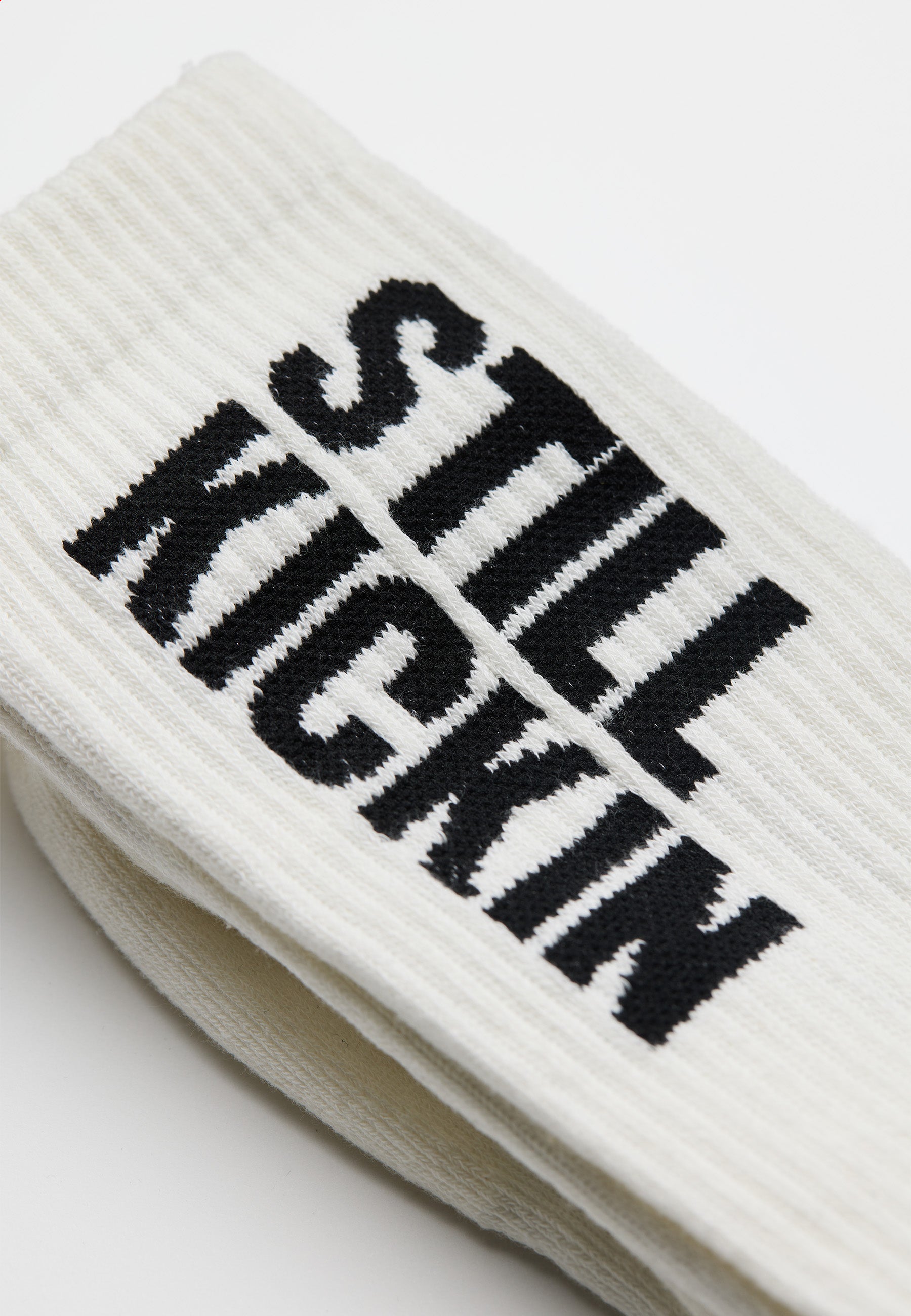 Jaquard Crew Sock / 8926 - Offwhite – Revolution.eu