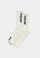 Revolution Jaquard Crew Sock Socks Offwhite