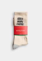 Revolution Jaquard Crew Sock Socks Offwhite