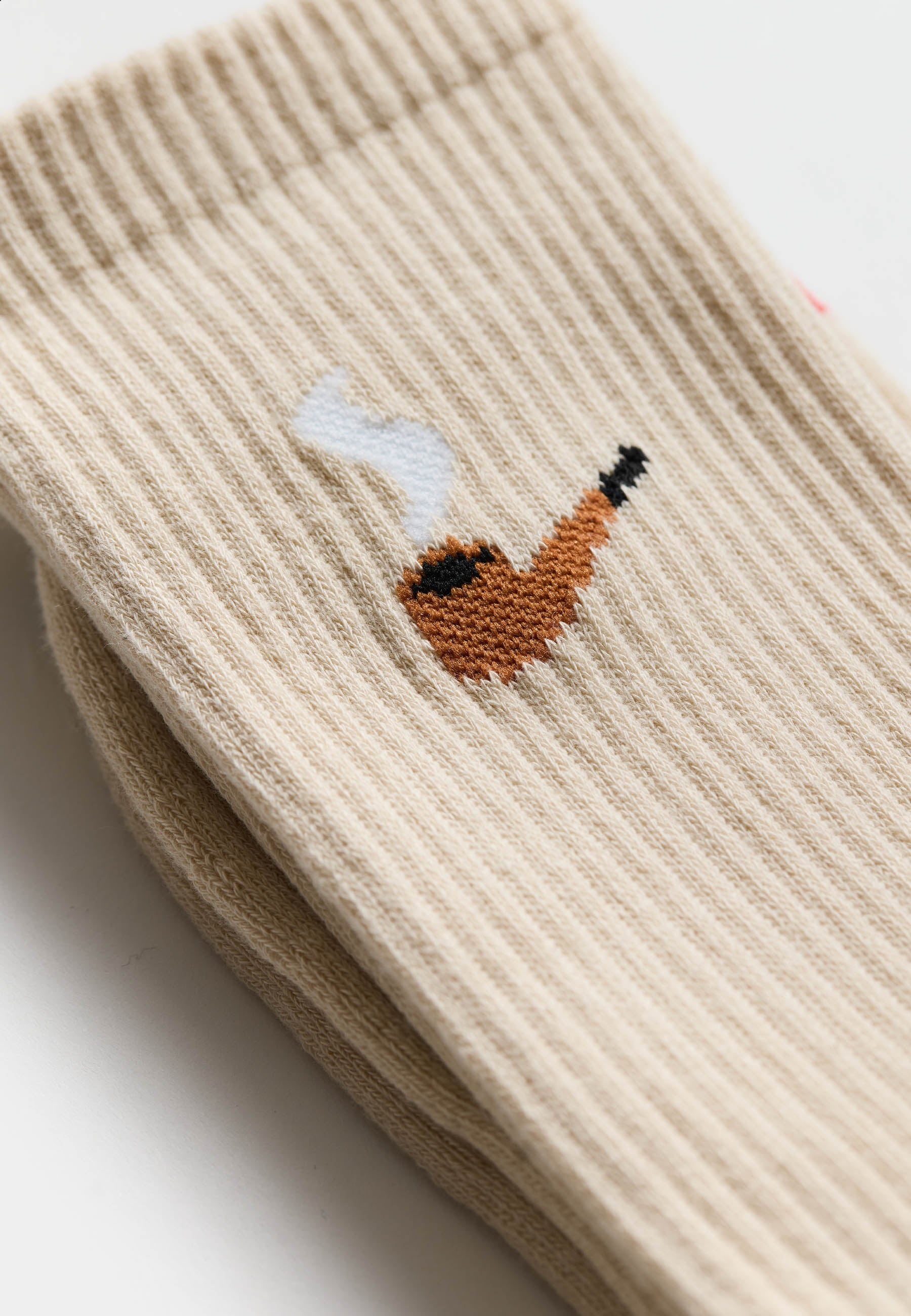 Revolution Jaquard Crew Sock Socks Offwhite