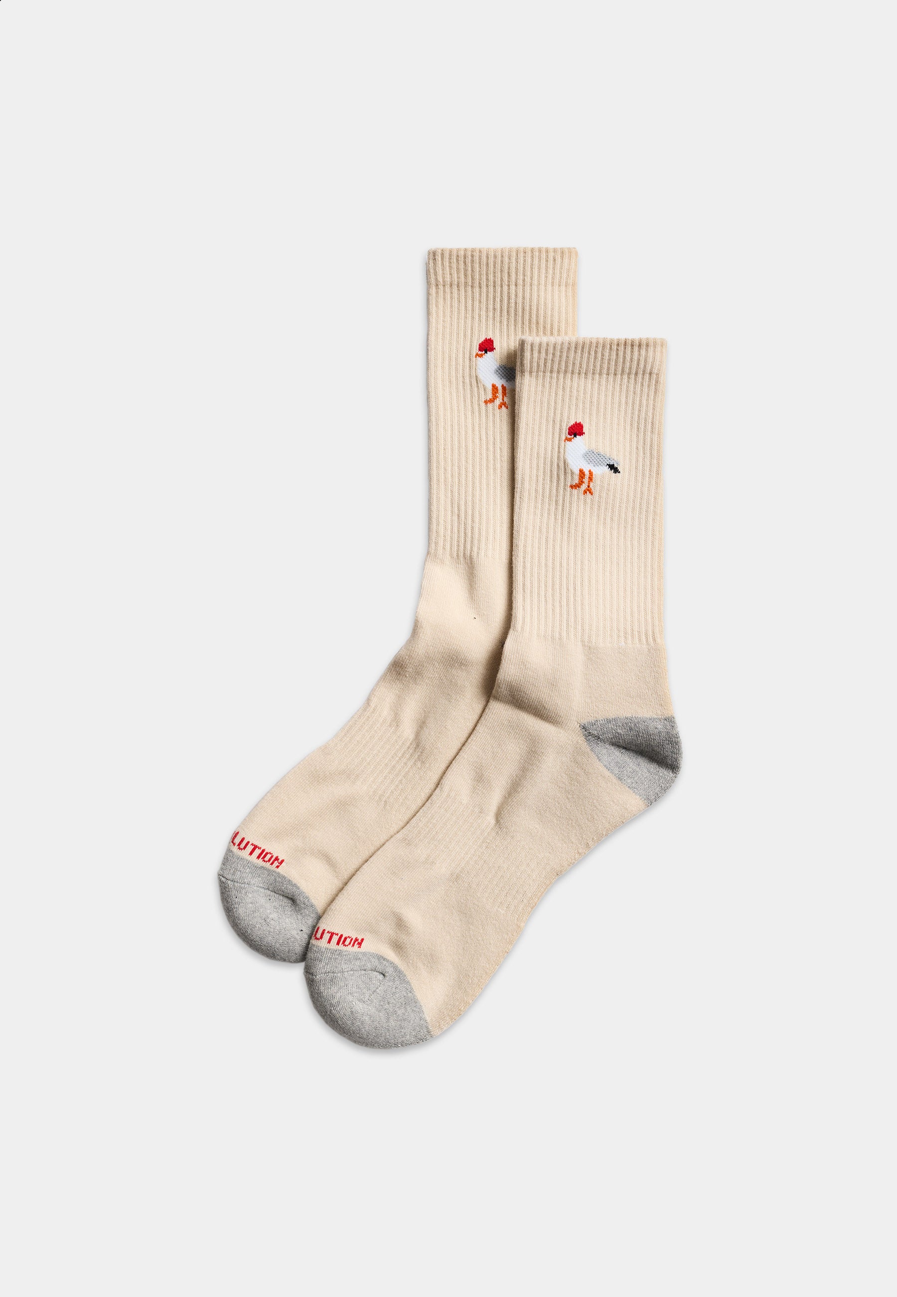 Revolution Jaquard Crew Sock Socks Offwhite