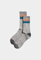 Revolution Jaquard Crew Sock Socks Grey