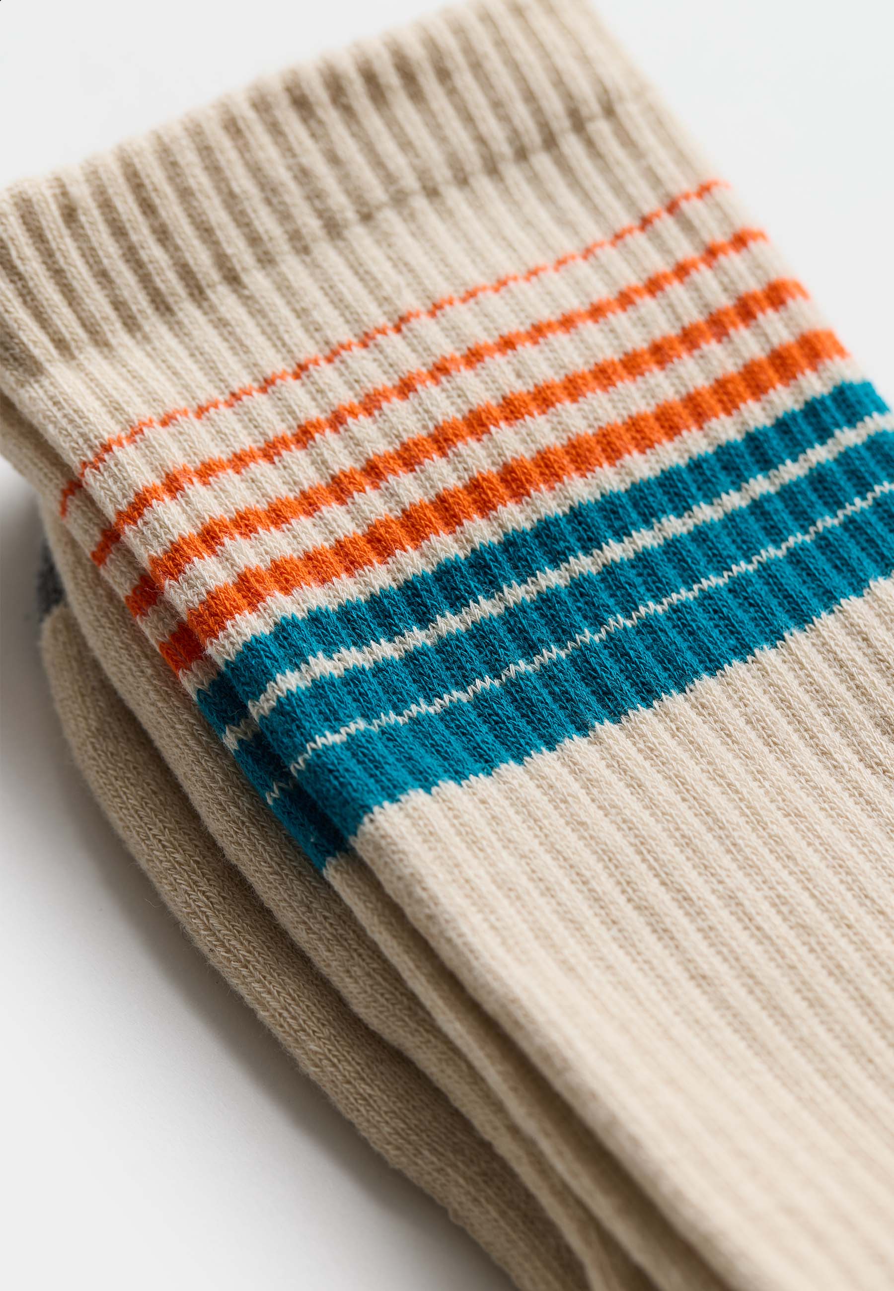 Revolution Jaquard Crew Sock Socks Offwhite