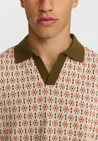 Revolution Jaquard Polo Shirt Short-sleeve shirts Orange