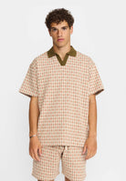 Revolution Jaquard Polo Shirt Short-sleeve shirts Orange