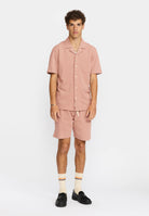 Revolution Jaquard Short-sleeved Cuban Shirt Short-sleeve shirts Orange
