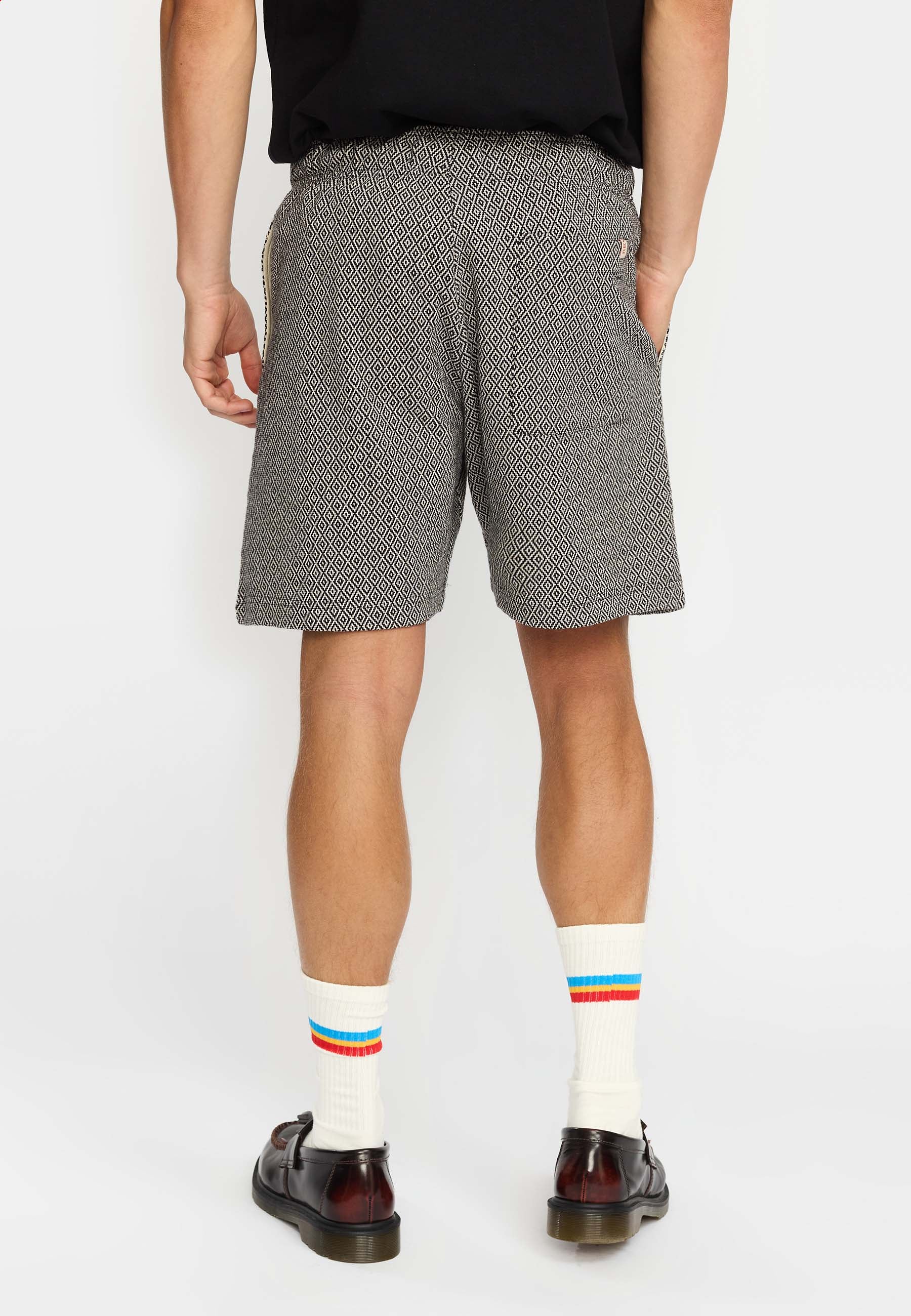 Revolution Jaquard Shorts Shorts Black