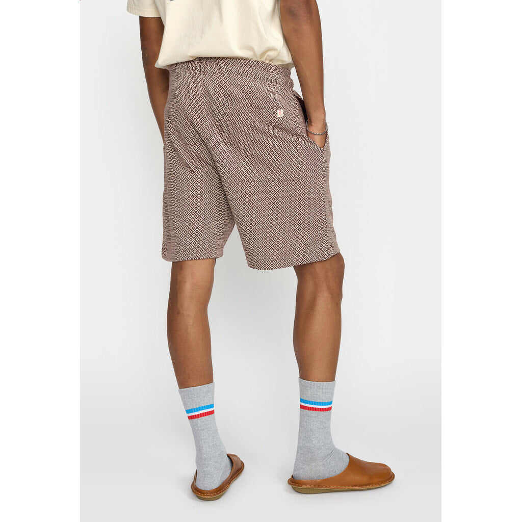 Revolution Jaquard Shorts Shorts Brown