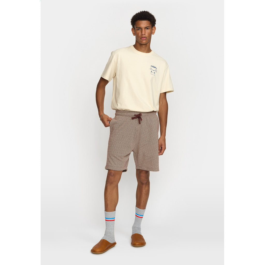 Revolution Jaquard Shorts Shorts Brown