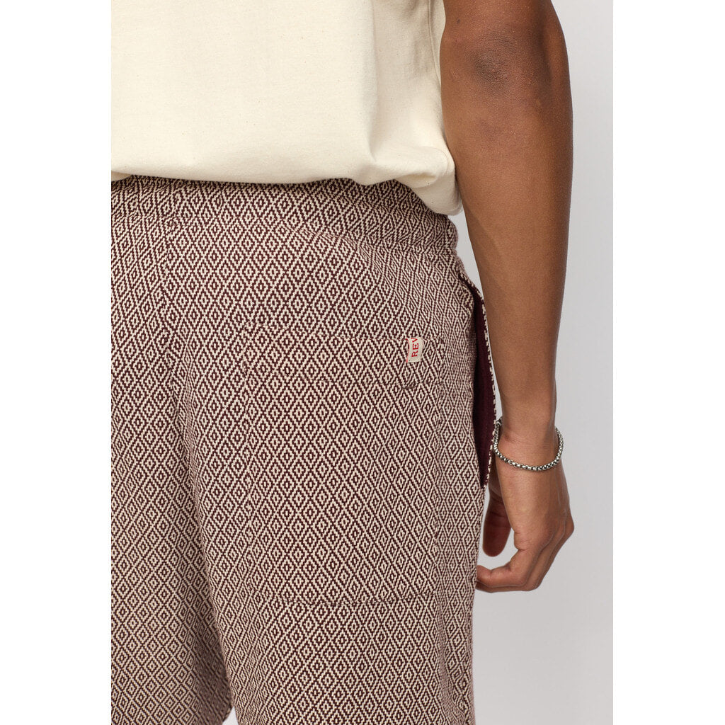 Revolution Jaquard Shorts Shorts Brown