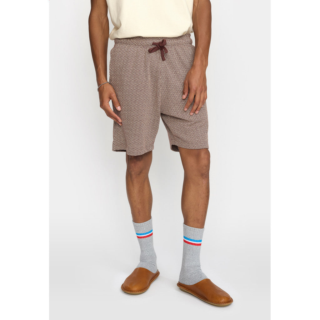 Revolution Jaquard Shorts Shorts Brown