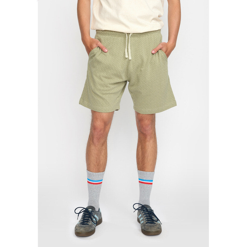 Revolution Jaquard Shorts Shorts Green