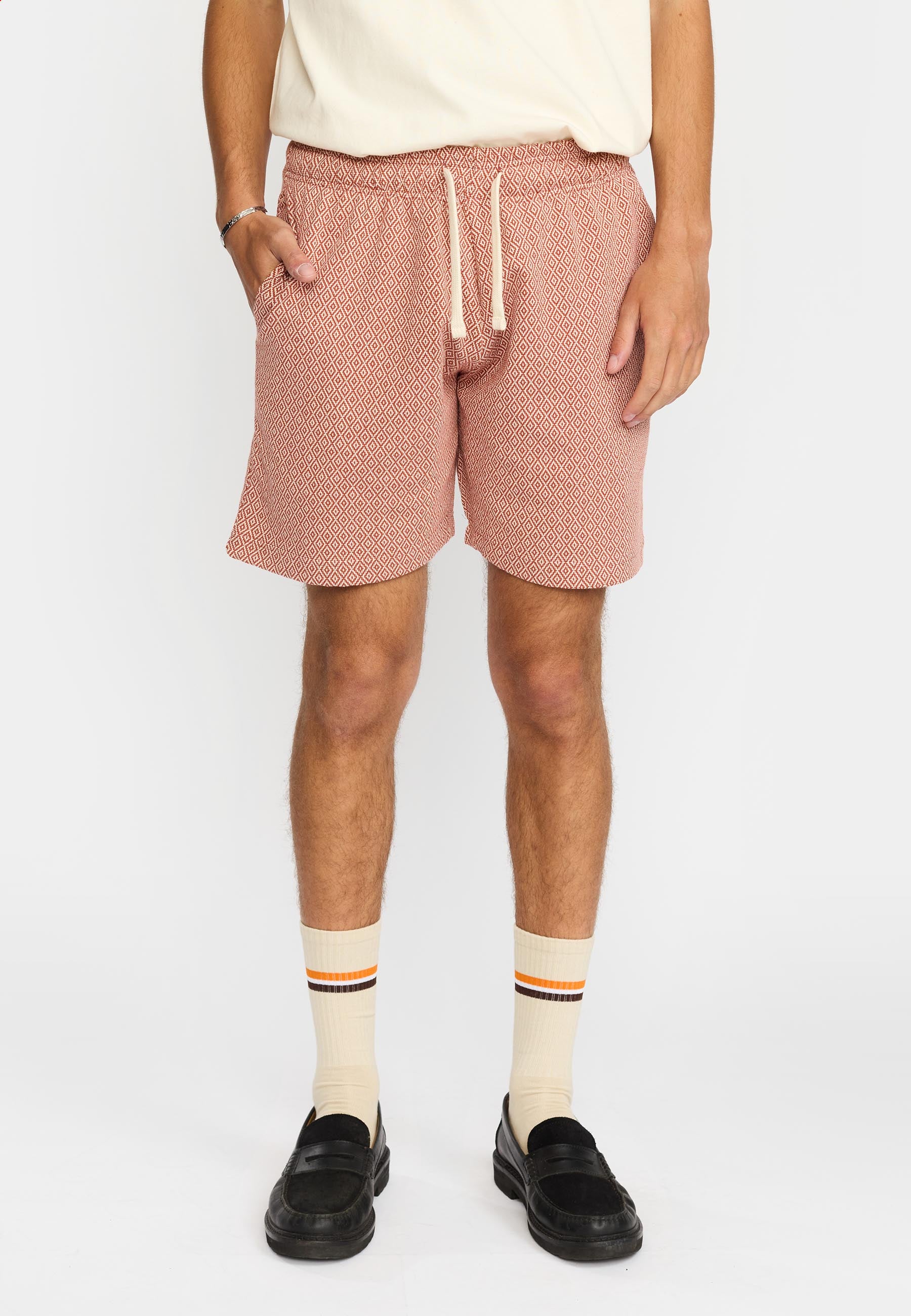 Revolution Jaquard Shorts Shorts Orange