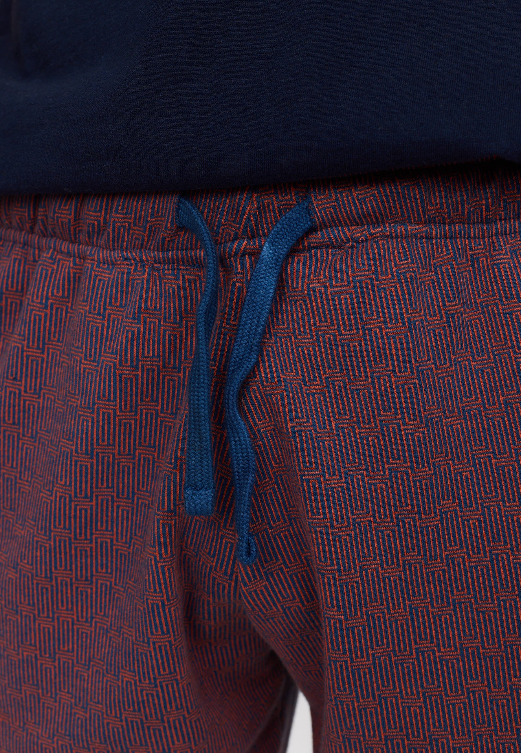 Revolution Jaquard Shorts Shorts Navy