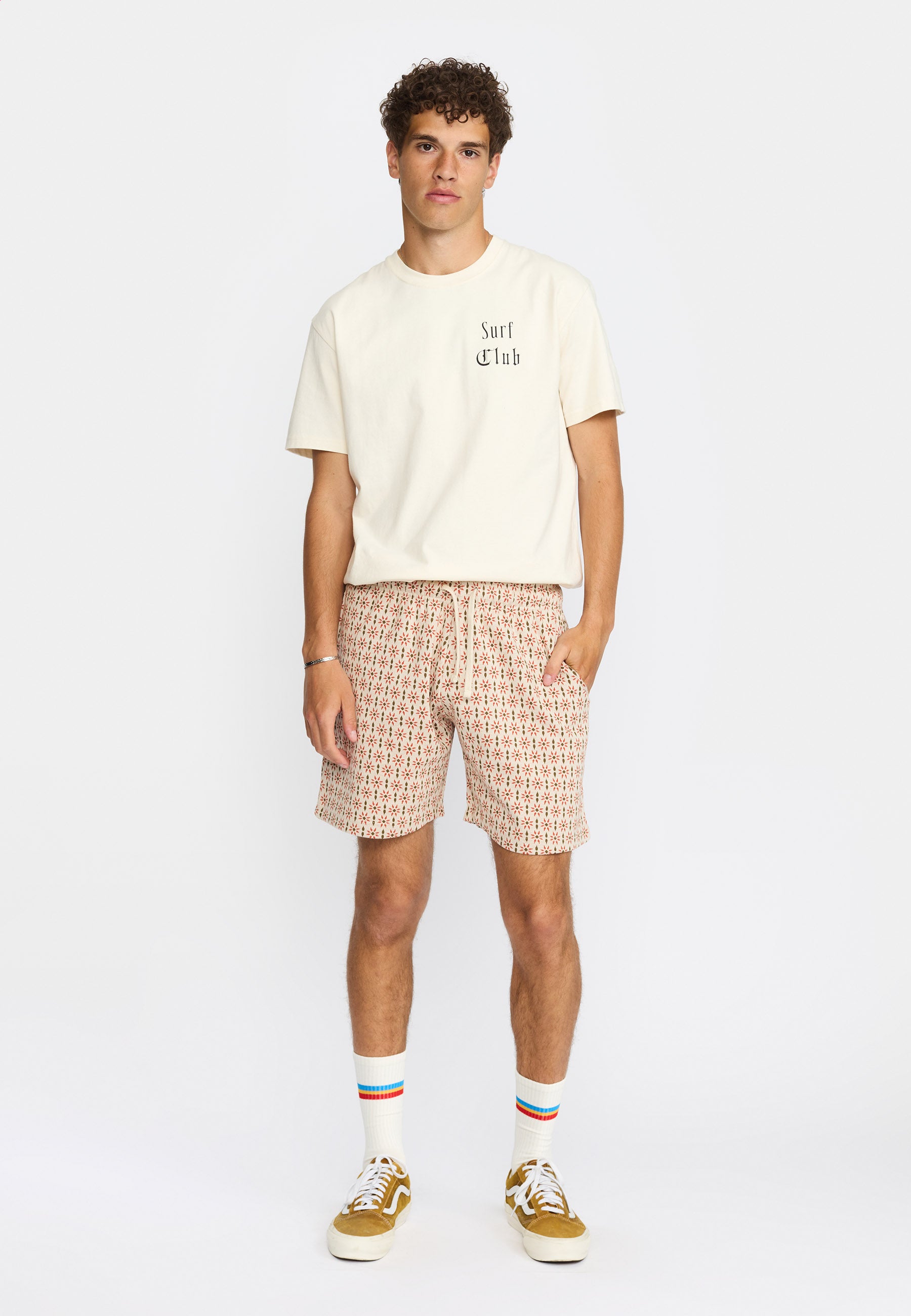 Revolution Jaquard Shorts Shorts Orange