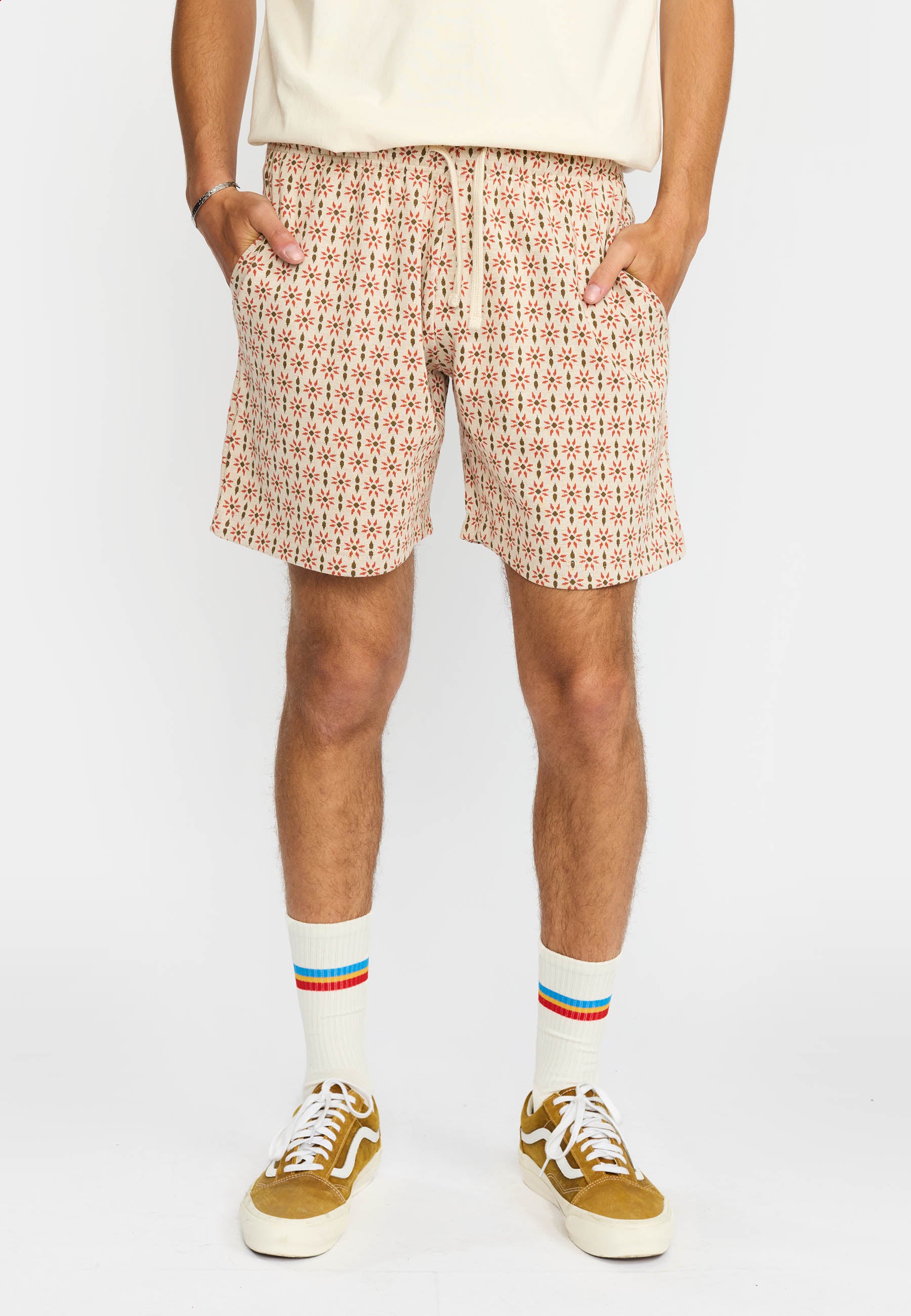 Revolution Jaquard Shorts Shorts Orange