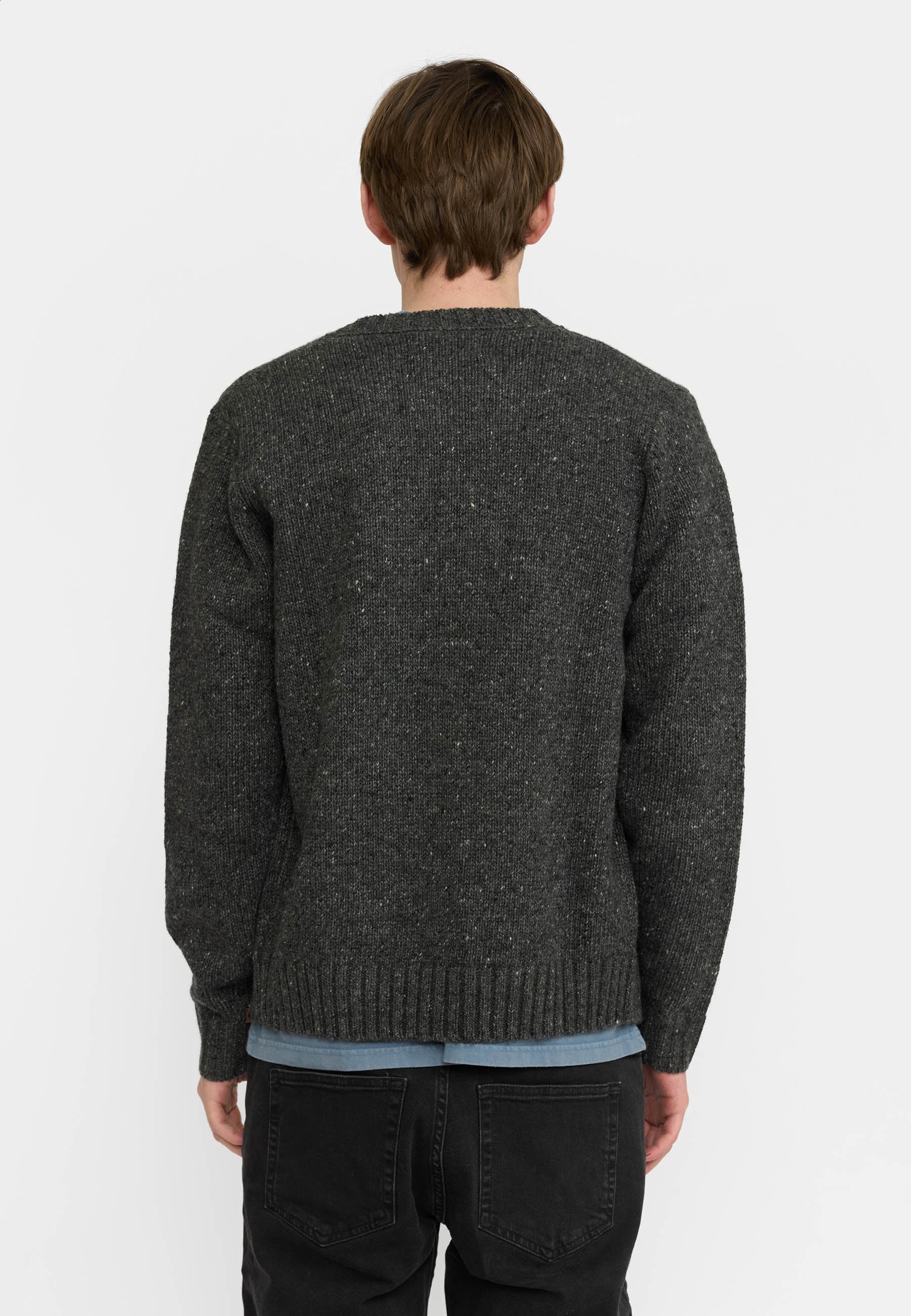 Revolution Knit Cardigan Knitwear Black