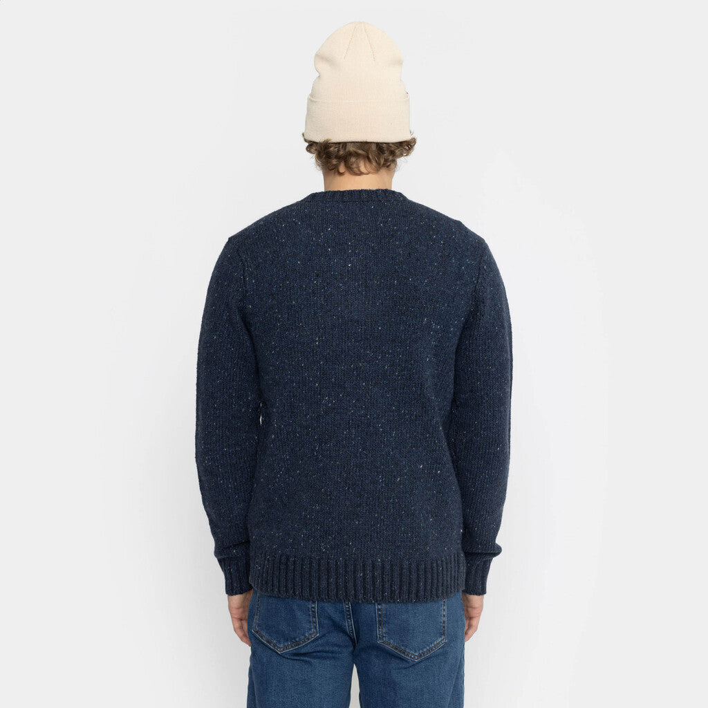 Revolution Knit Cardigan Knitwear Navy