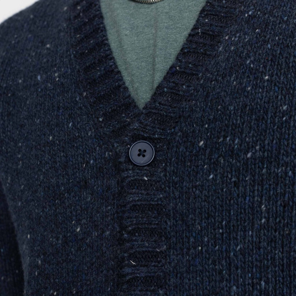 Revolution Knit Cardigan Knitwear Navy