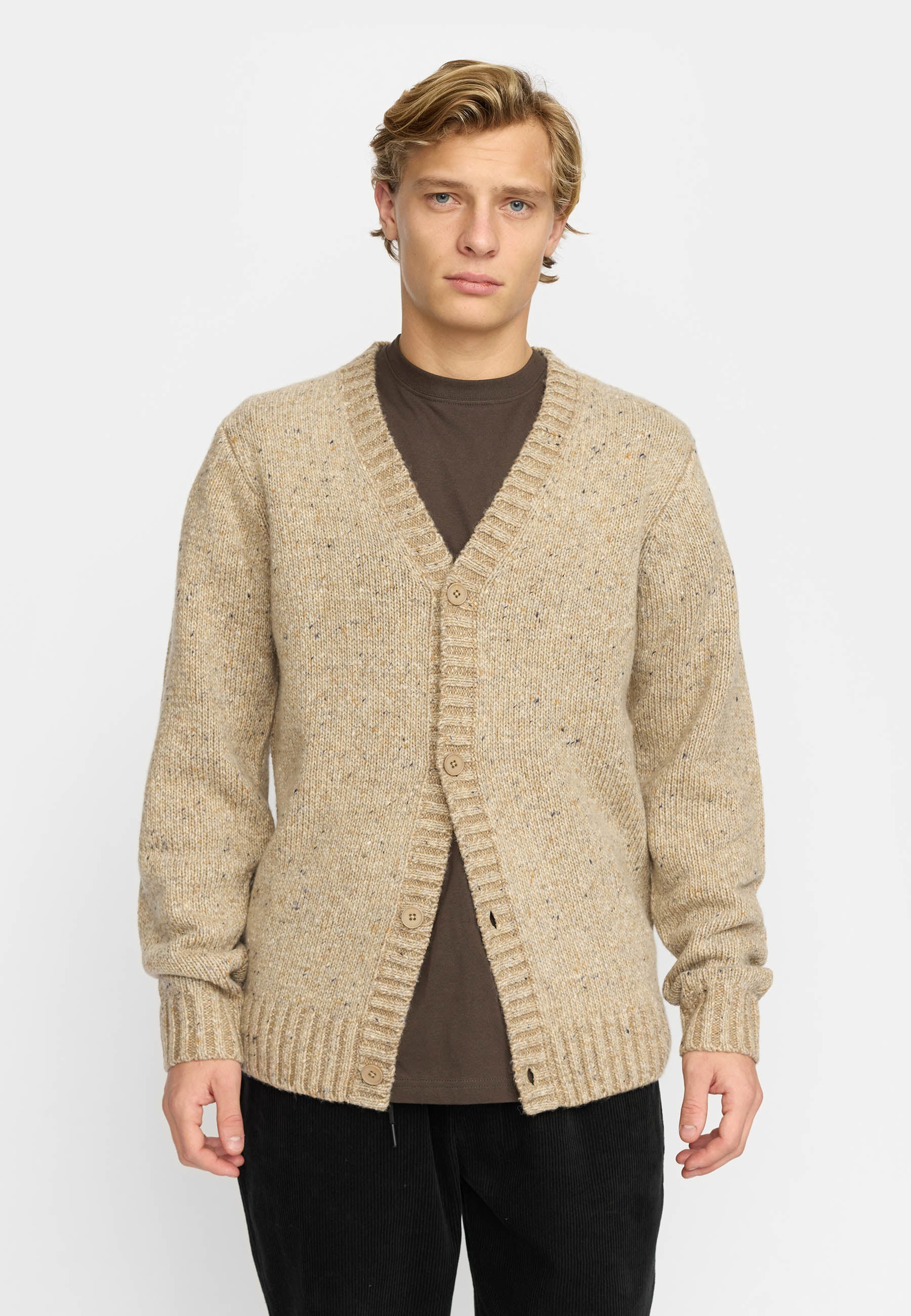 Revolution Knit Cardigan Knitwear Offwhite