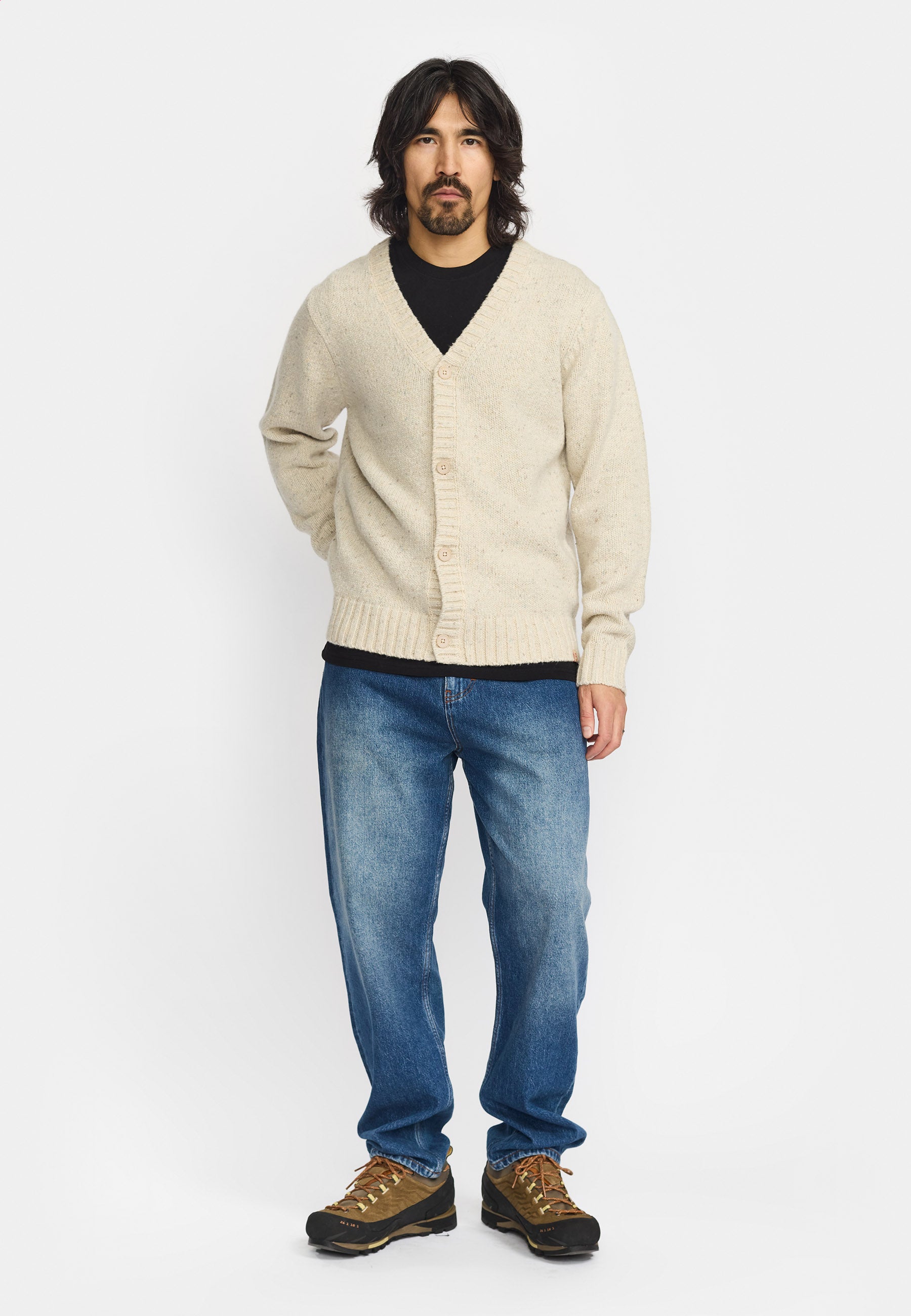 Revolution Knit Cardigan Knitwear White