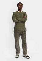 Revolution Knit Sweater Knitwear Army