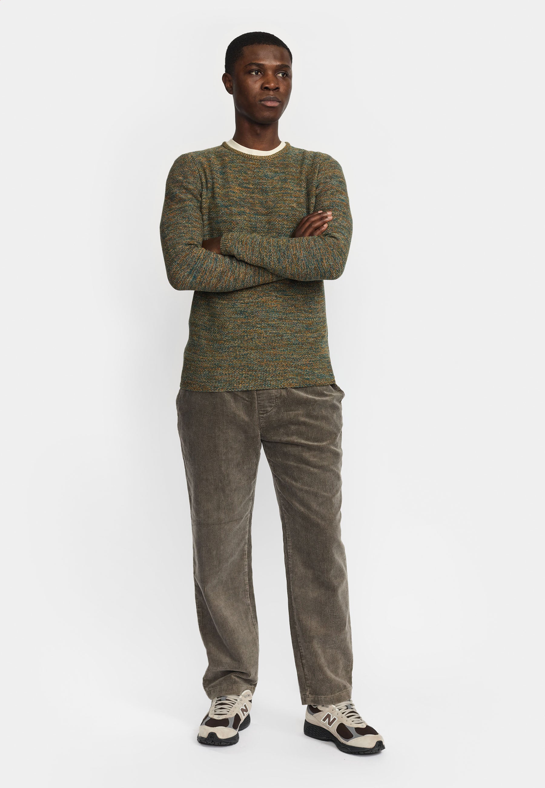 Revolution Knit Sweater Knitwear Army