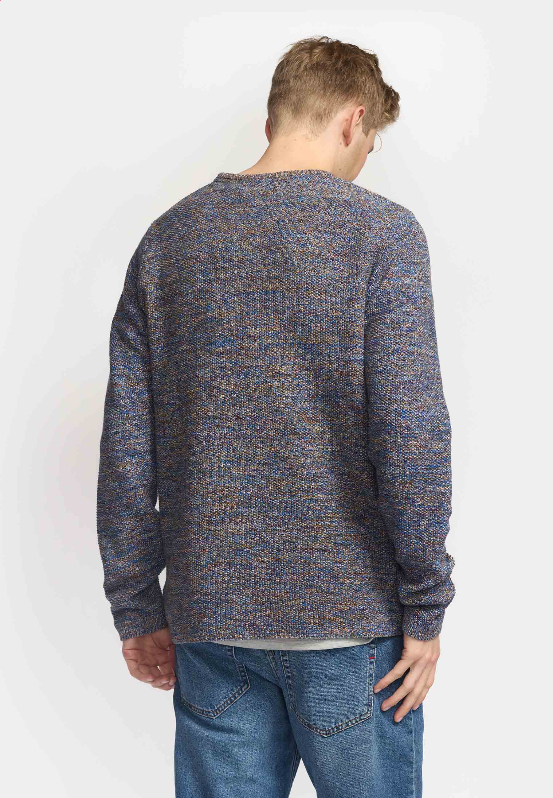 Revolution Knit Sweater Knitwear Blue-mix