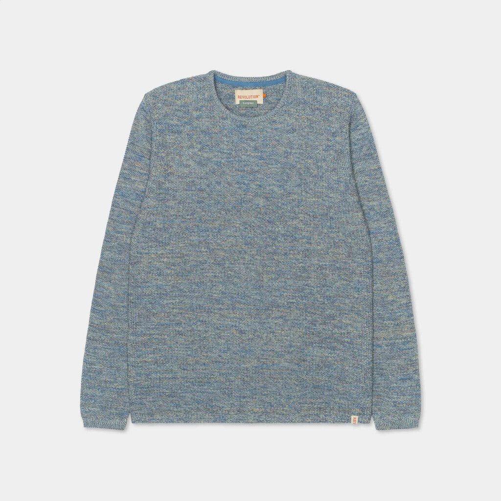 Revolution Knit Sweater Knitwear Blue