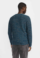 Revolution Knit Sweater Knitwear Darkblue