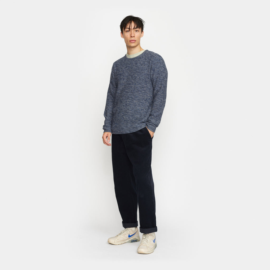 Revolution Knit Sweater Knitwear Dustblue