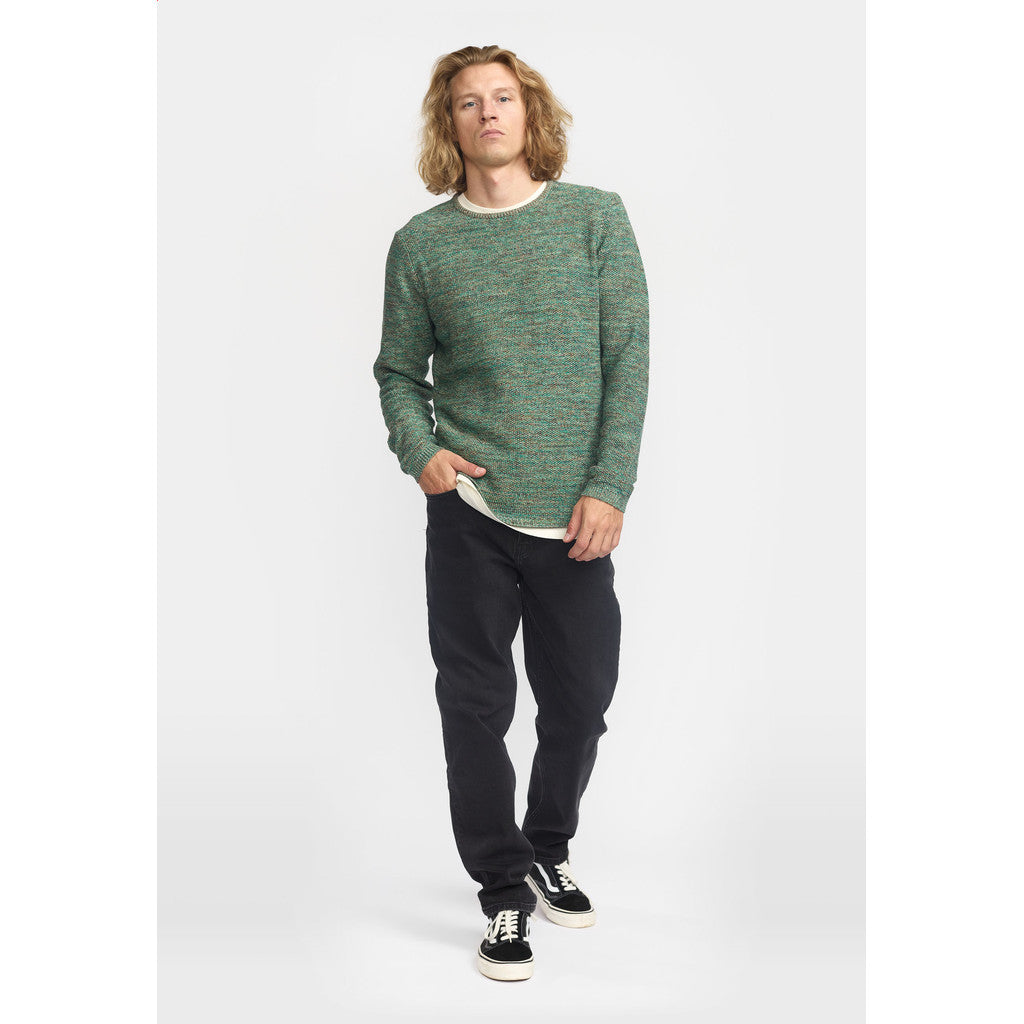 Revolution Knit Sweater Knitwear Green-mix