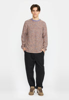 Revolution Knit Sweater Knitwear Red-mix