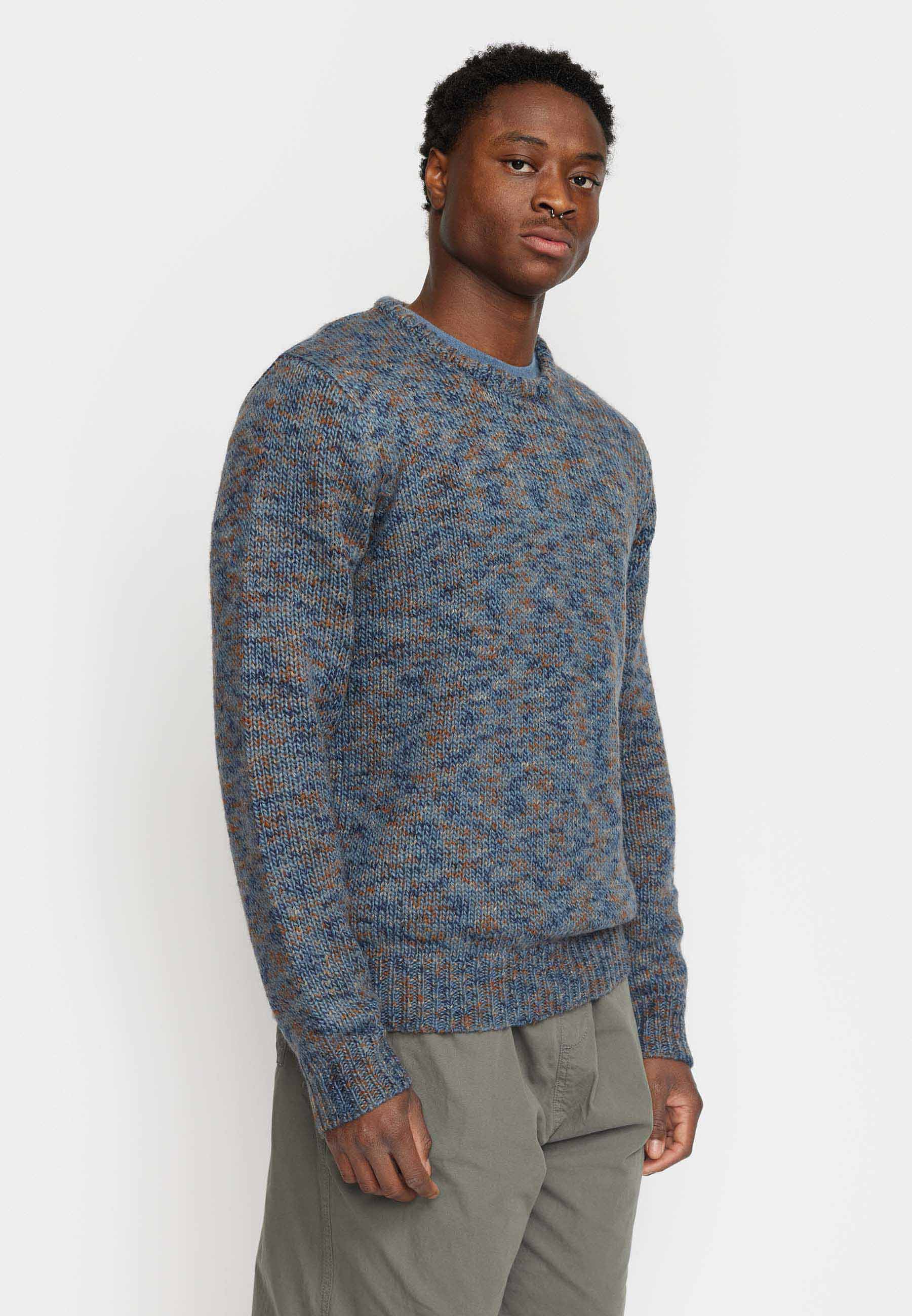 Revolution Knit Sweater Knitwear Blue