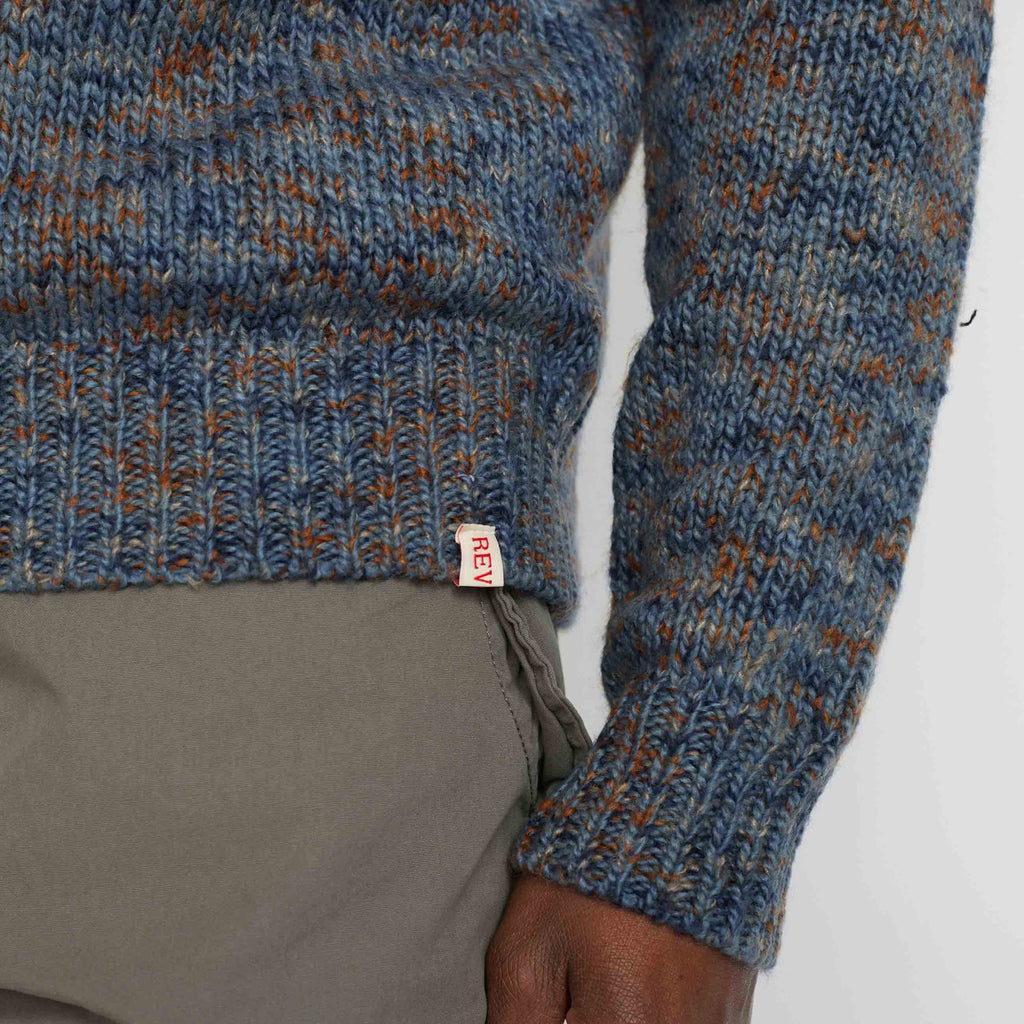 Revolution Knit Sweater Knitwear Blue