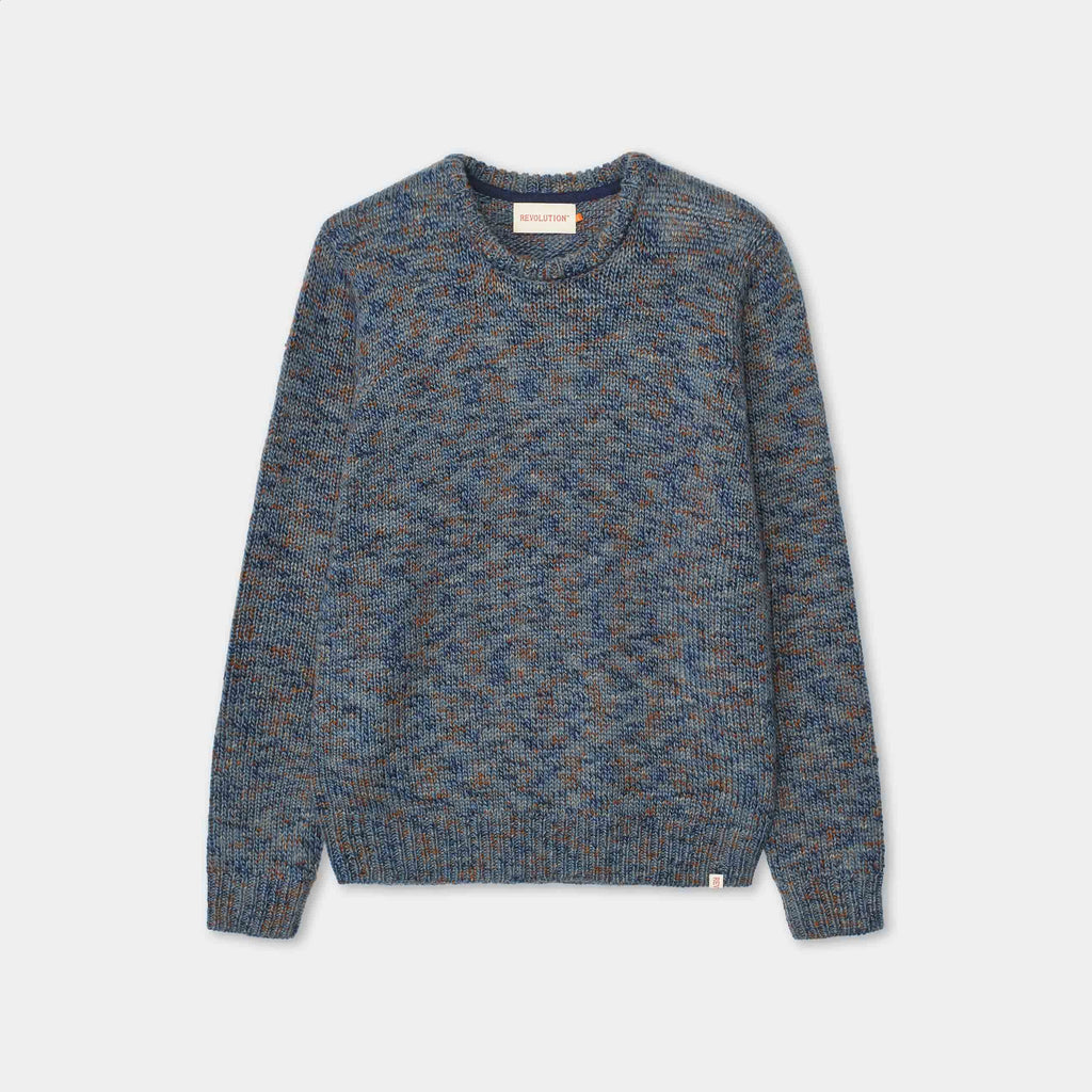 Revolution Knit Sweater Knitwear Blue