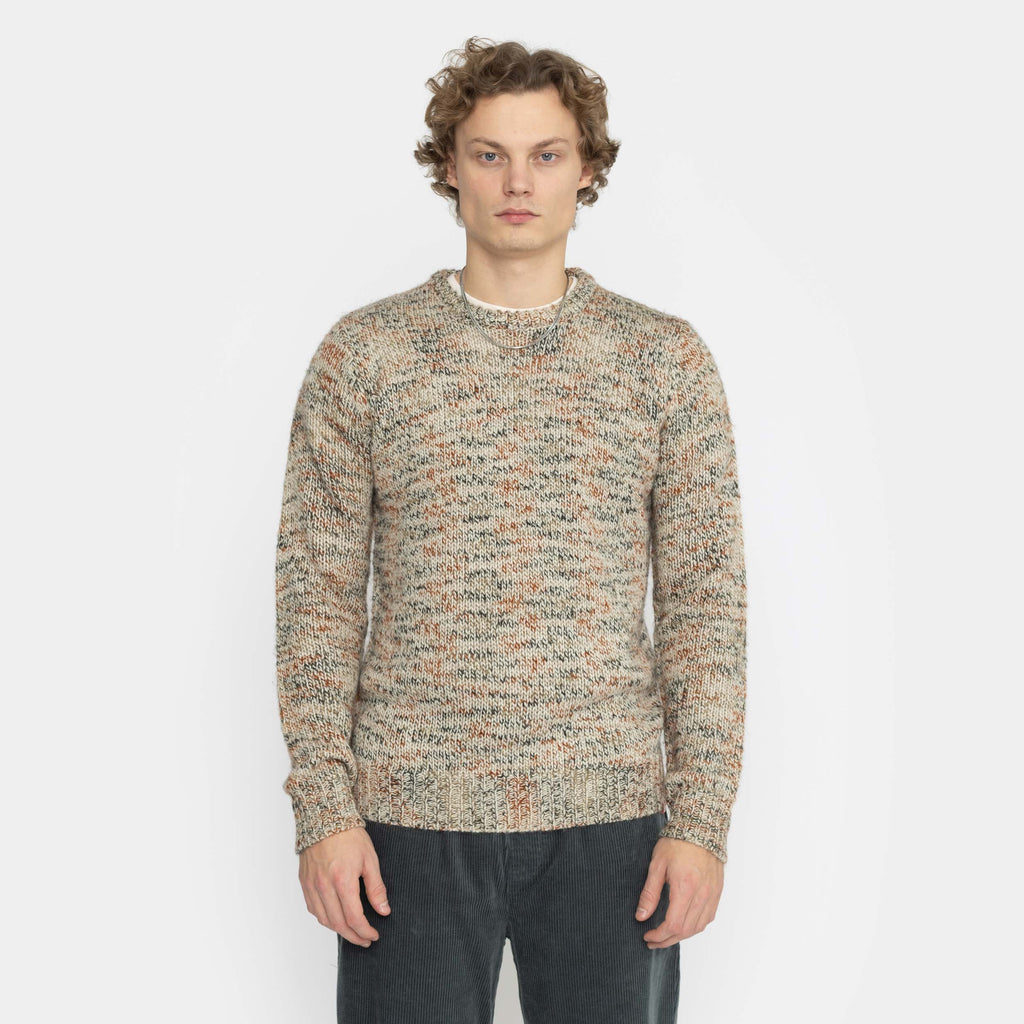 Revolution Knit Sweater Knitwear Lightkhaki