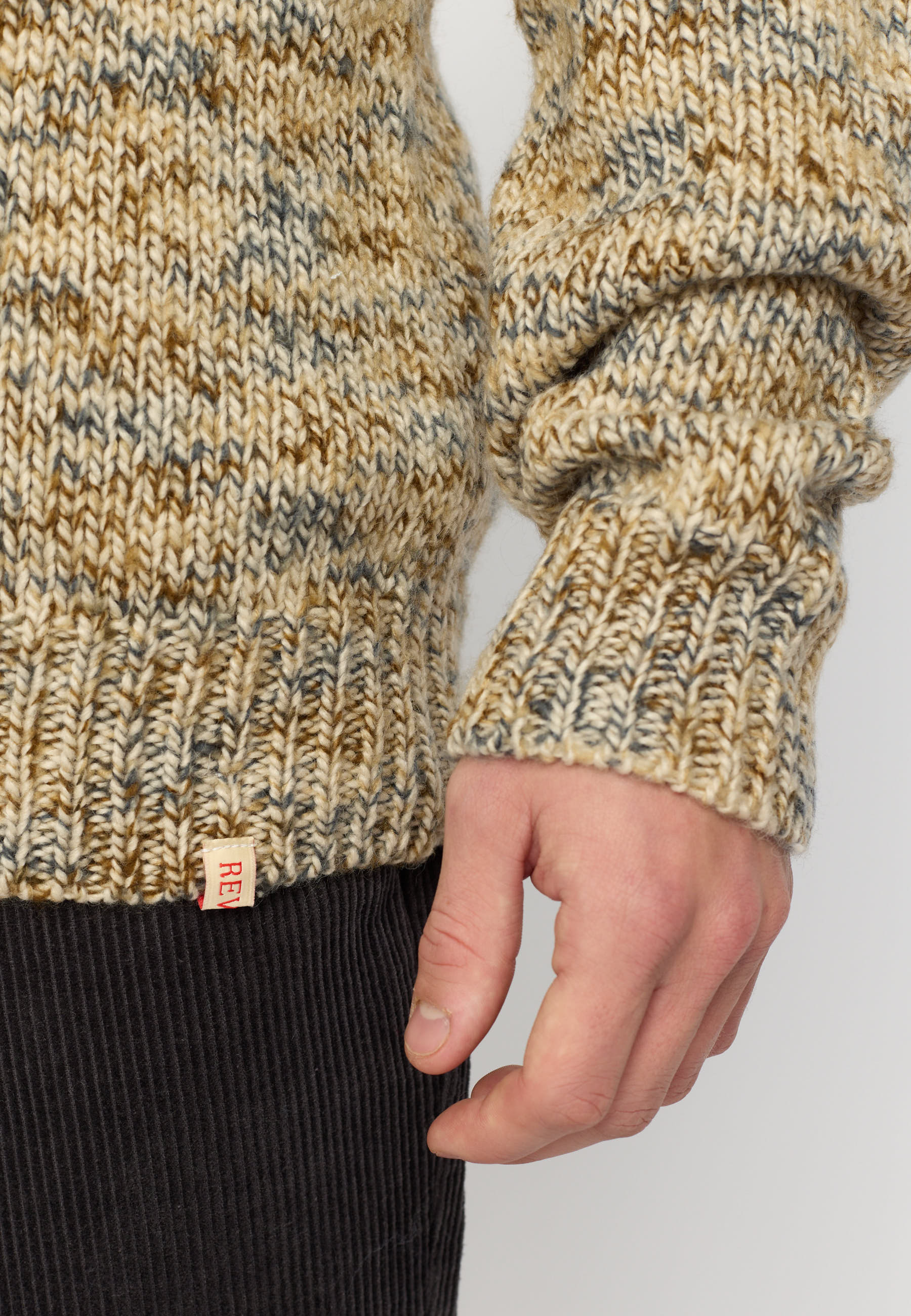 Revolution Knit Sweater Knitwear Offwhite