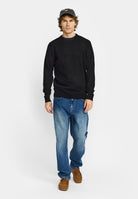 Revolution Knit Sweater Knitwear Black