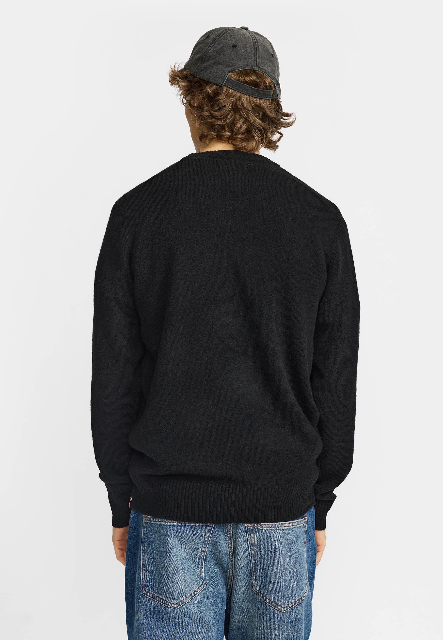 Revolution Knit Sweater Knitwear Black