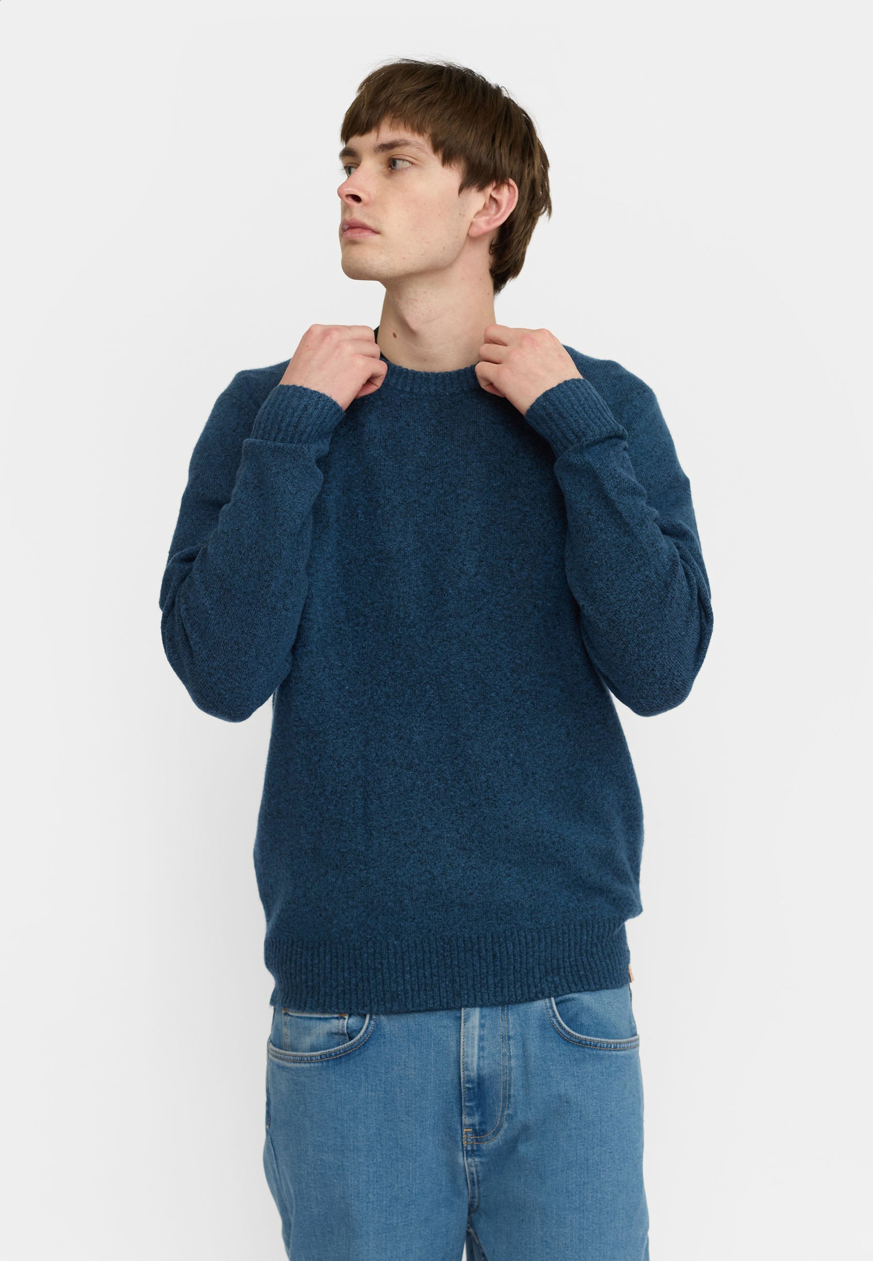 Revolution Knit Sweater Knitwear Blue