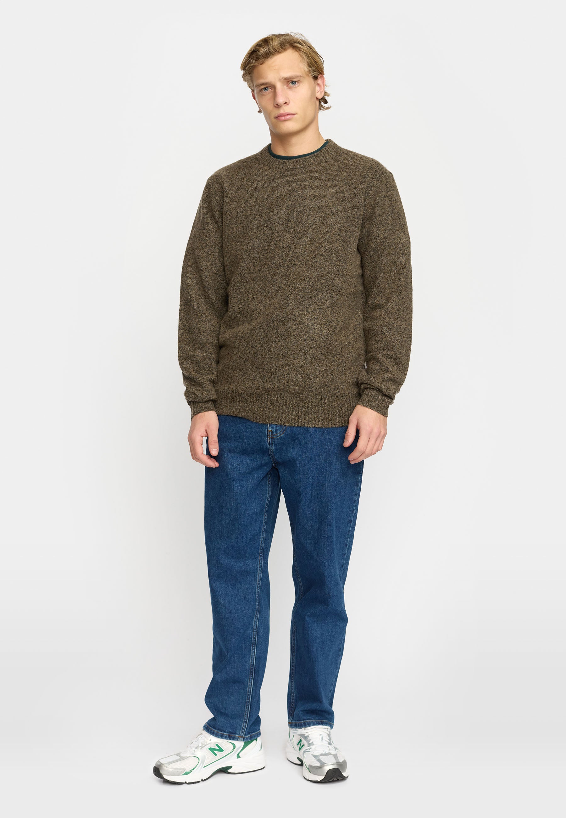 Revolution Knit Sweater Knitwear Brown