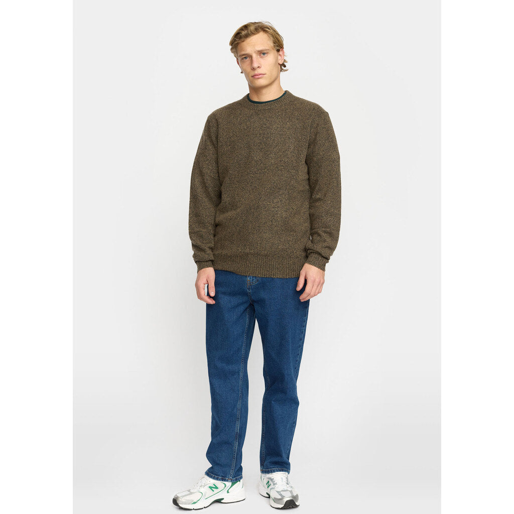 Revolution Knit Sweater Knitwear Brown