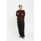 Revolution Knit Sweater Knitwear Burgundy