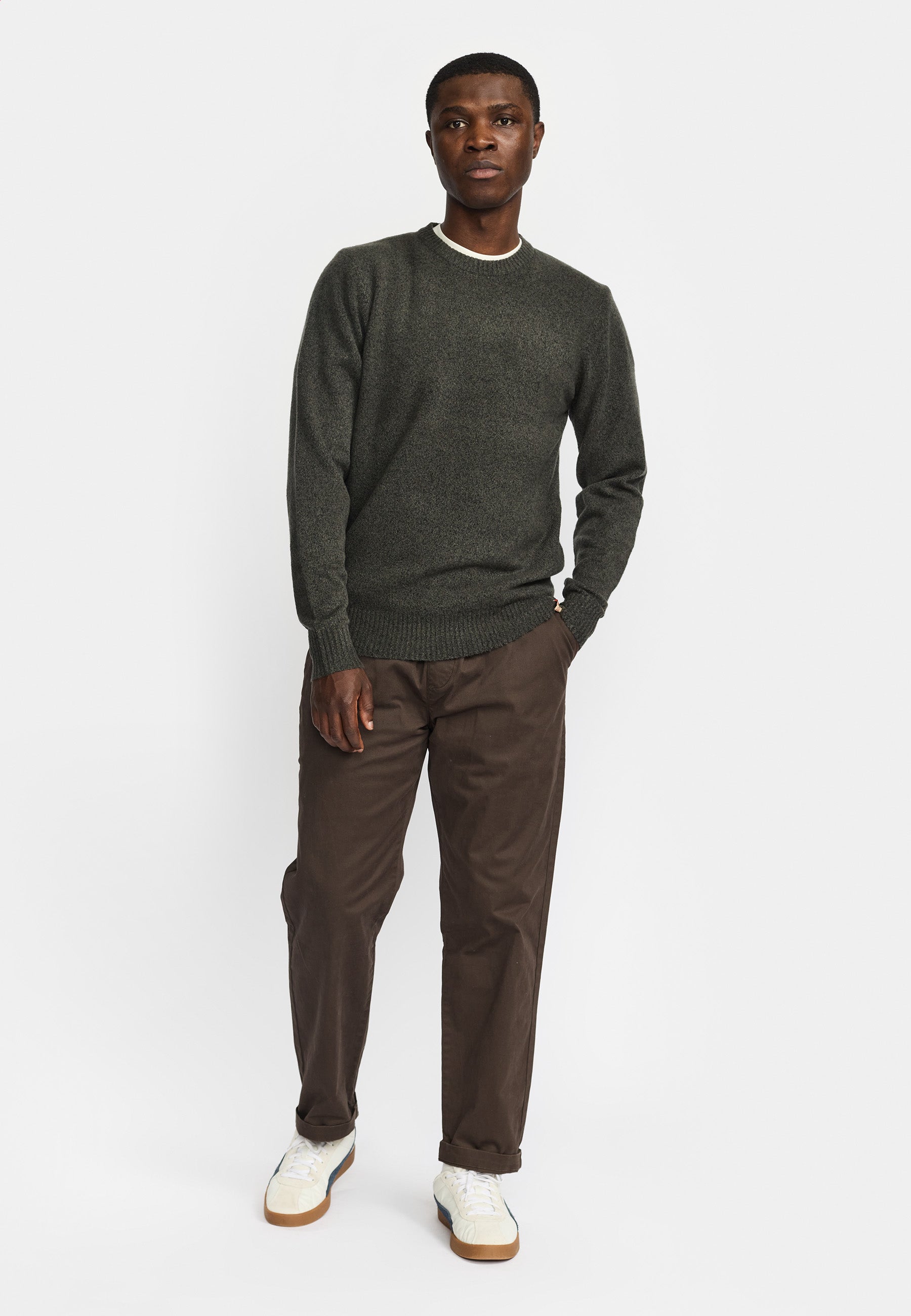 Revolution Knit Sweater Knitwear Darkgrey