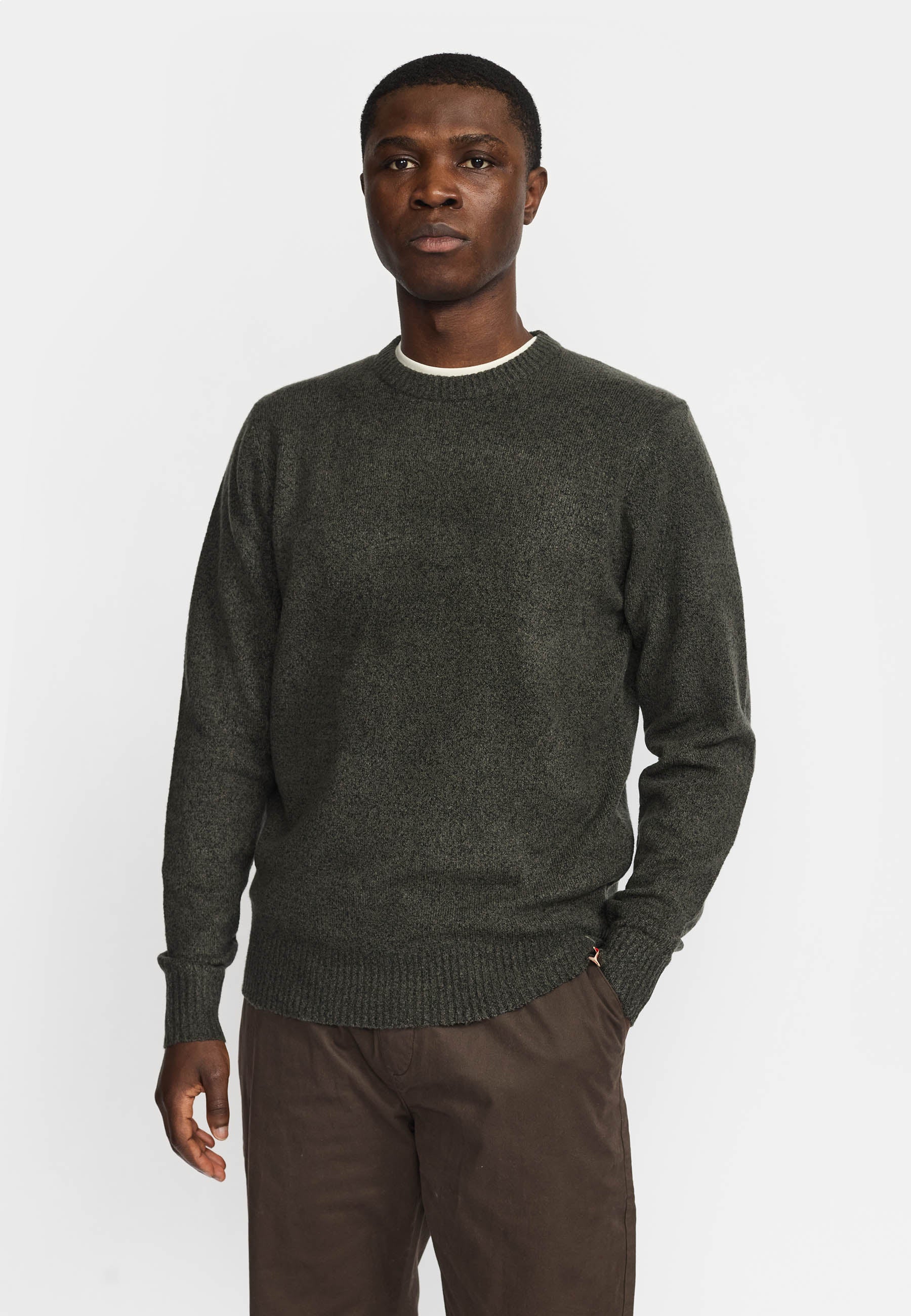 Revolution Knit Sweater Knitwear Darkgrey