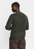 Revolution Knit Sweater Knitwear Darkgrey