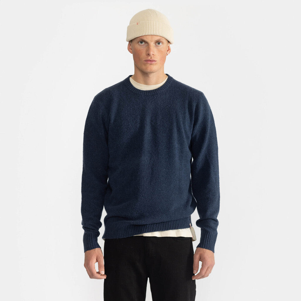 Revolution Knit Sweater Knitwear Darknavy