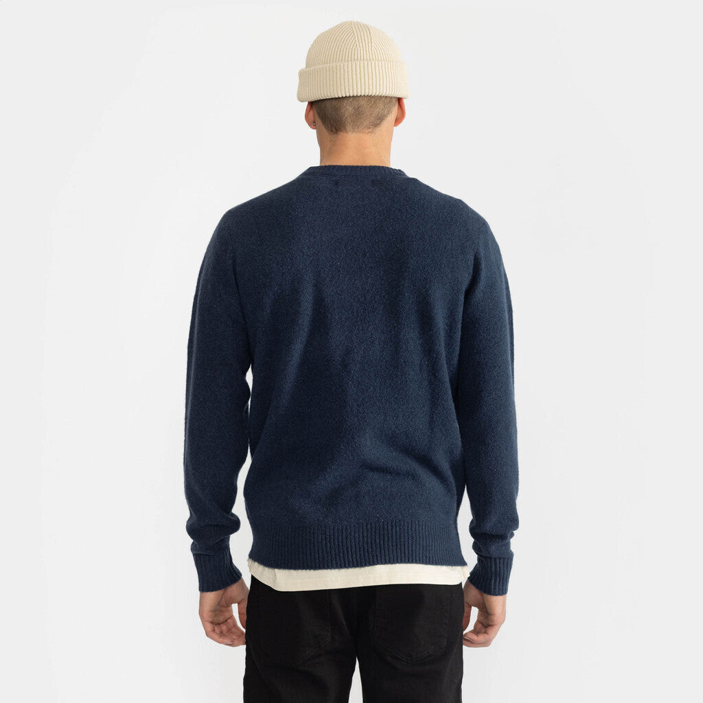 Revolution Knit Sweater Knitwear Darknavy