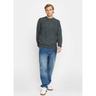 Revolution Knit Sweater Knitwear Dustblue